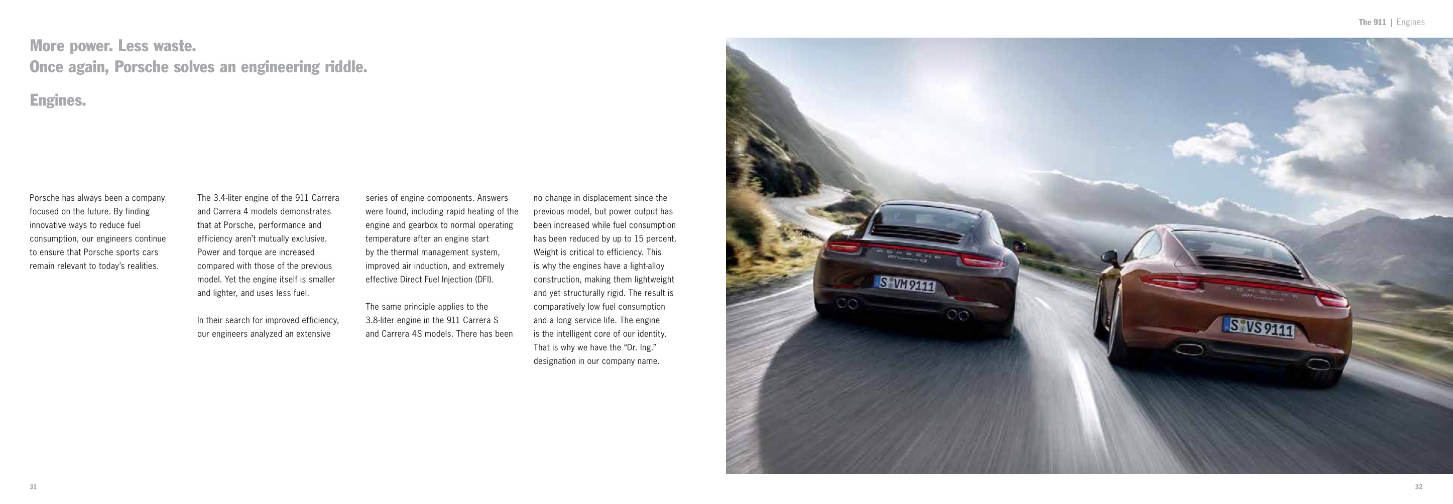 2013 Porsche 911 Brochure Page 50